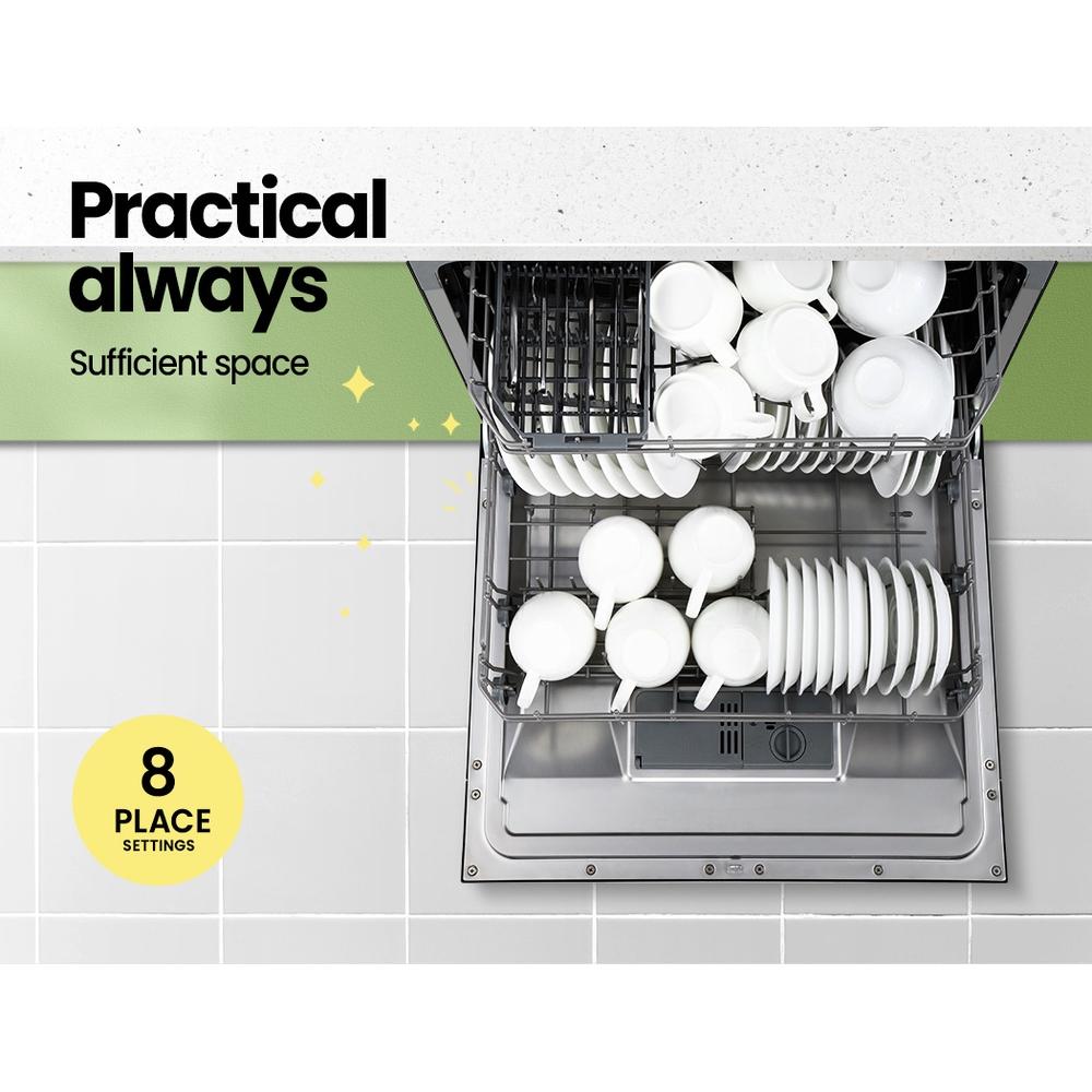 Appliances > Kitchen Appliances Benchtop Dishwasher 8 Place Setting Countertop Dishwasher Freestanding