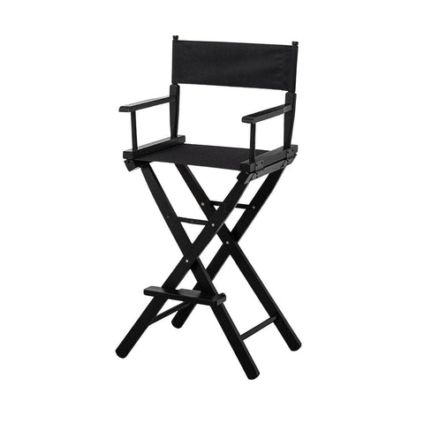 Black Director's Seat Tall Chair