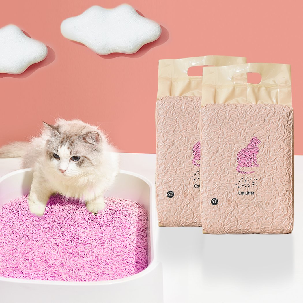 Cat Litter 6L Edible Crystals Flushable Sand Biodegradable Simple deals