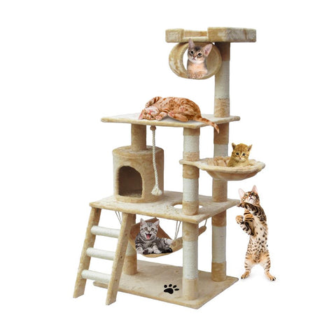 Cat Scratching Perch Post Tree Gym House Condo Furniture Scratcher