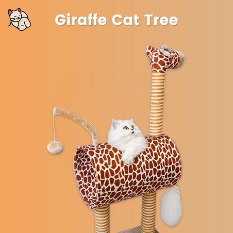 Cat Tree Giraffe