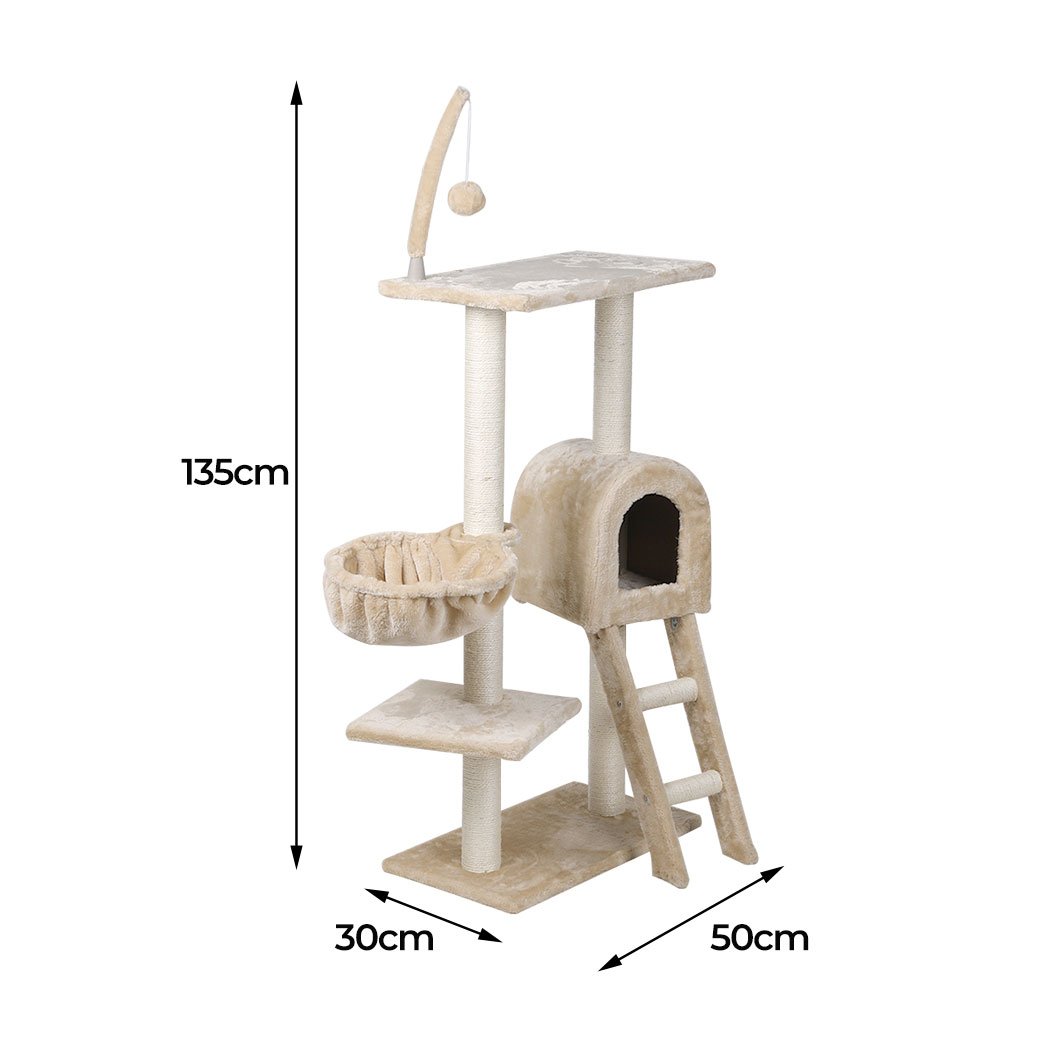 Cat Tree Cat Tree Post Scratching Furniture Play Pet Activity Kitty Bed