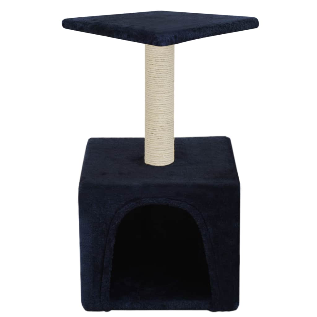 Cat Tree with Sisal Scratching Post 55 cm Dark Blue