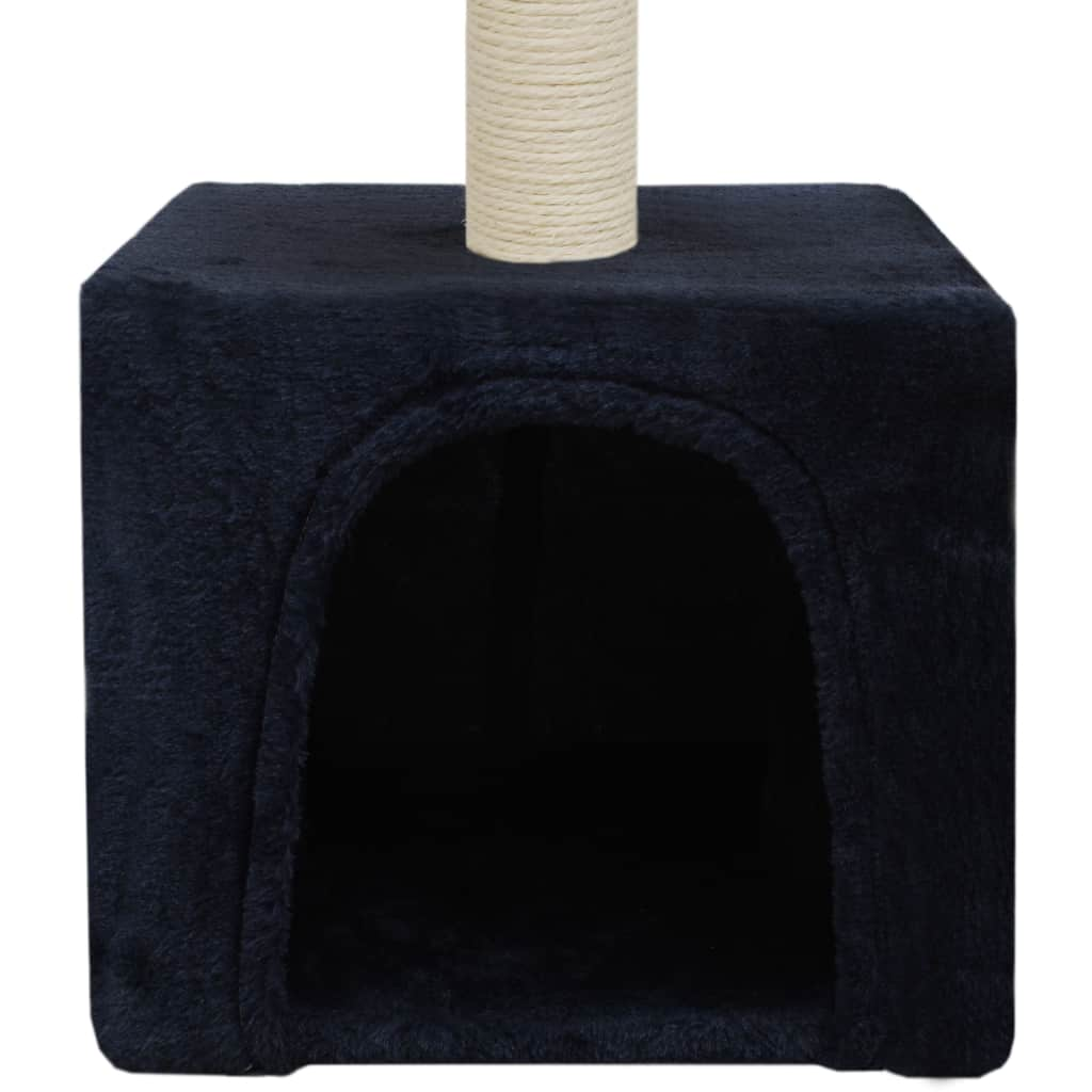 Cat Tree with Sisal Scratching Post 55 cm Dark Blue