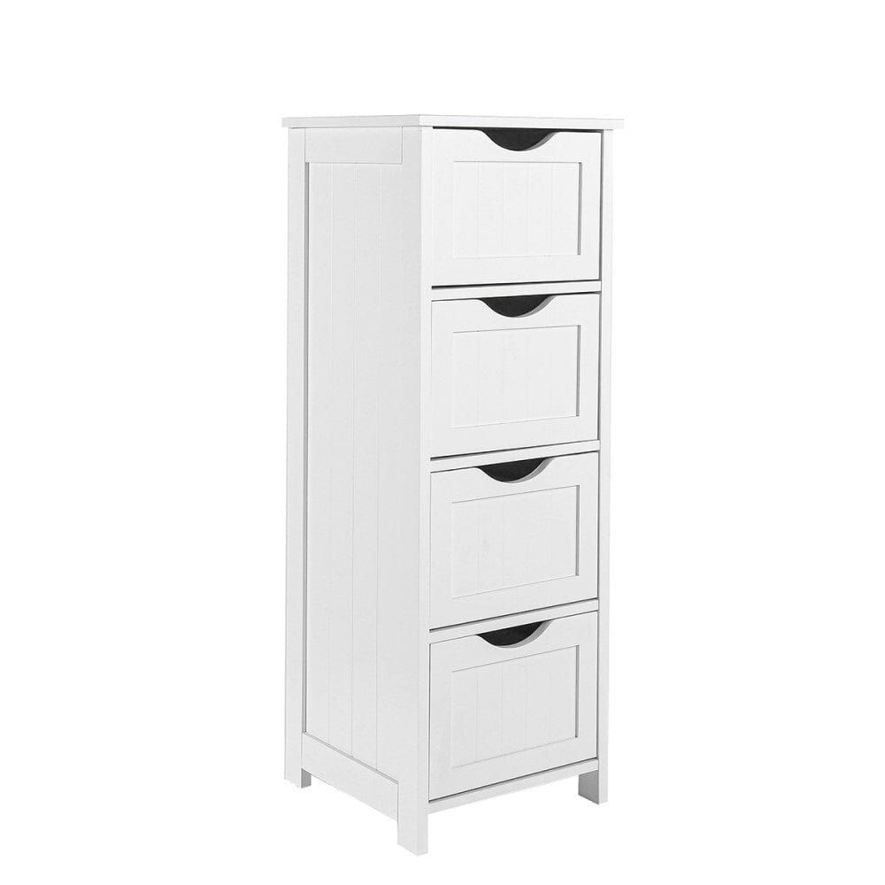 Chest Of Drawers Storage Cabinet - White – Simple deals