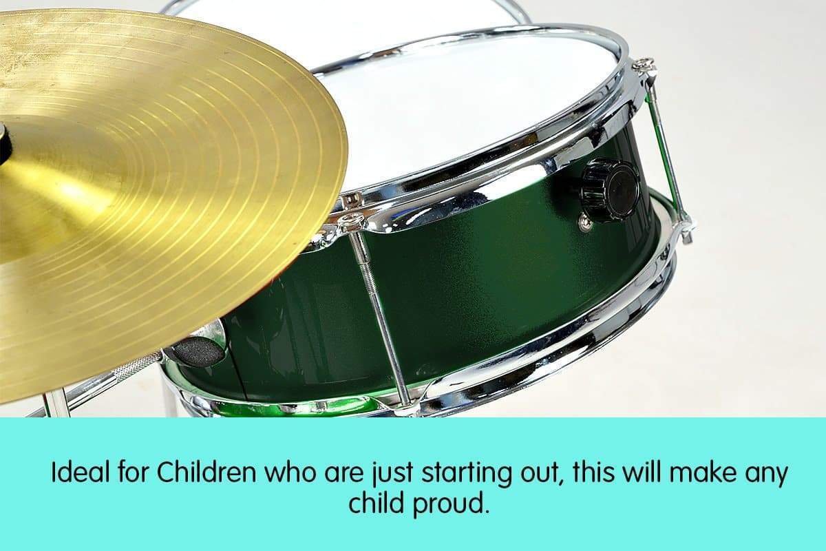 Children's 4pc Drumkit - Green