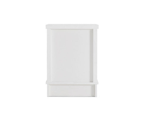 Coastal Style Bedside Table-White