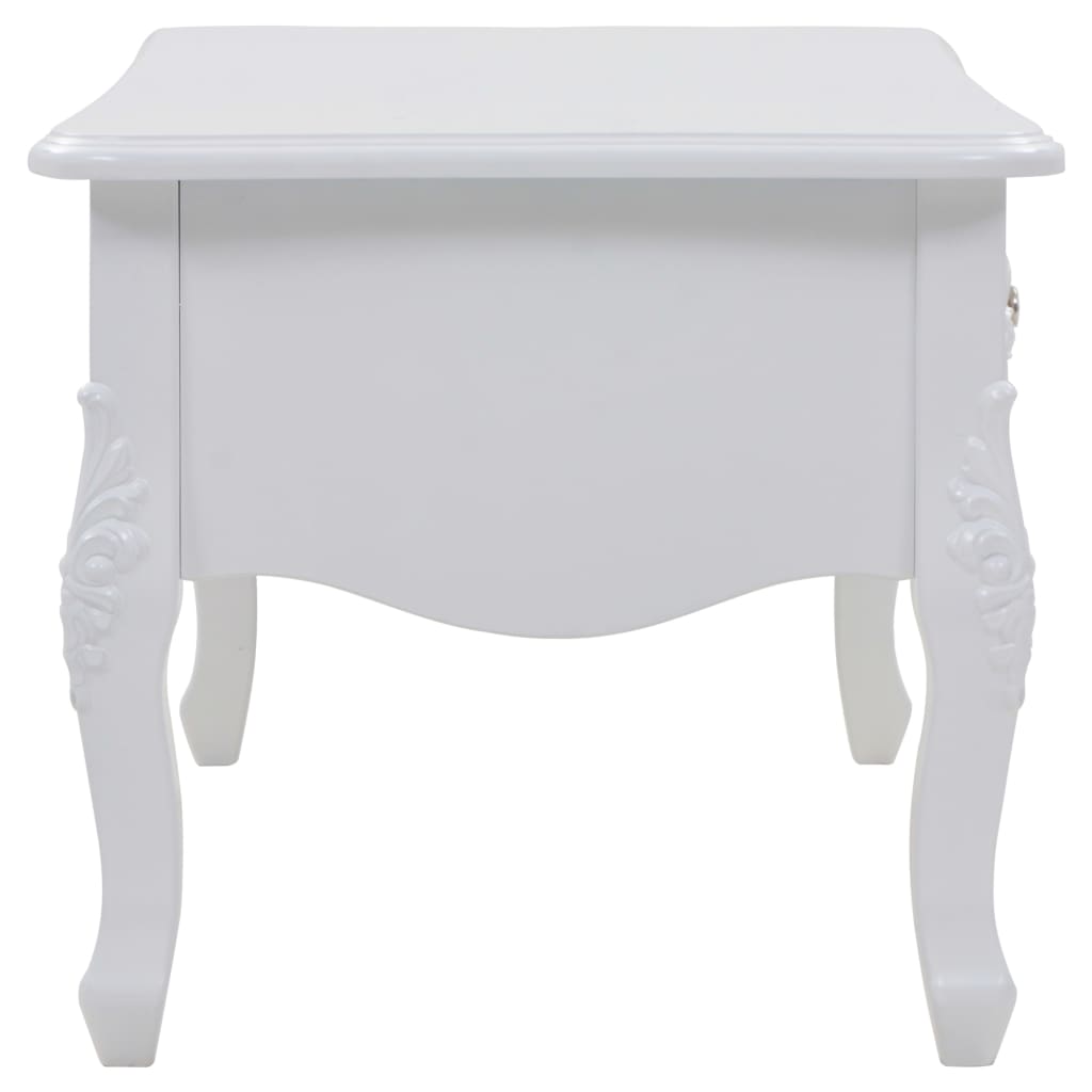 Coffee Table 100x50x46 cm White