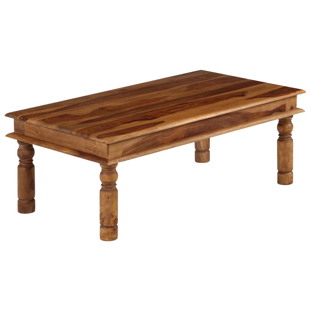 Coffee Table Solid Sheesham Wood 110x60x40 cm