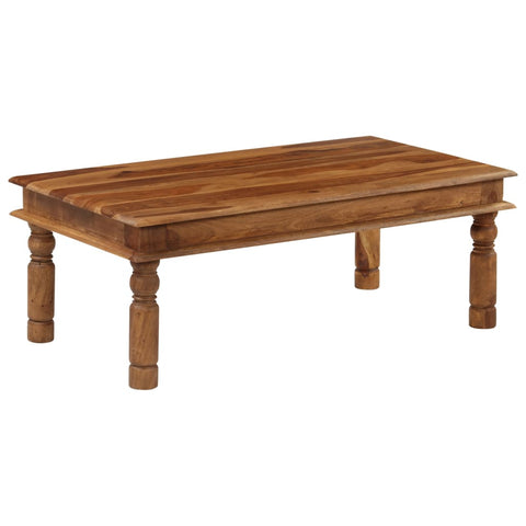 Coffee Table Solid Sheesham Wood 110x60x40 cm