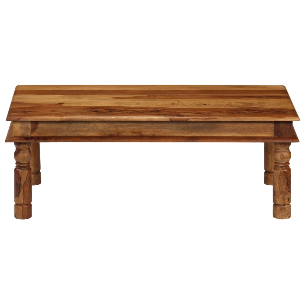 Coffee Table Solid Sheesham Wood 110x60x40 cm