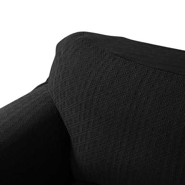 living room Couch Covers 1-Seater Black