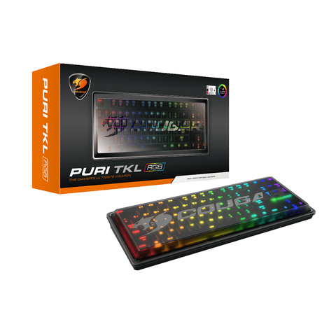 Gaming Keyboard Cougar Puri TKL RGB-Red (CGR-WM1SB-PUTRGB) mechanical K/B