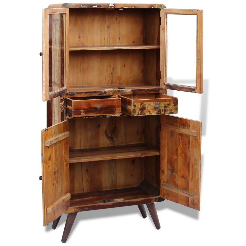 Cupboard Solid Reclaimed Wood 90x40x190 cm