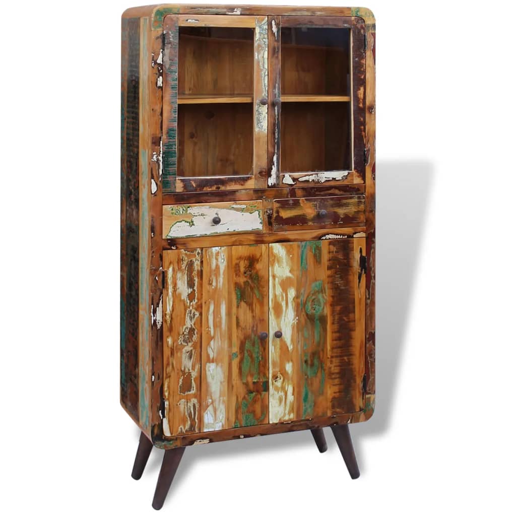 Cupboard Solid Reclaimed Wood 90x40x190 cm