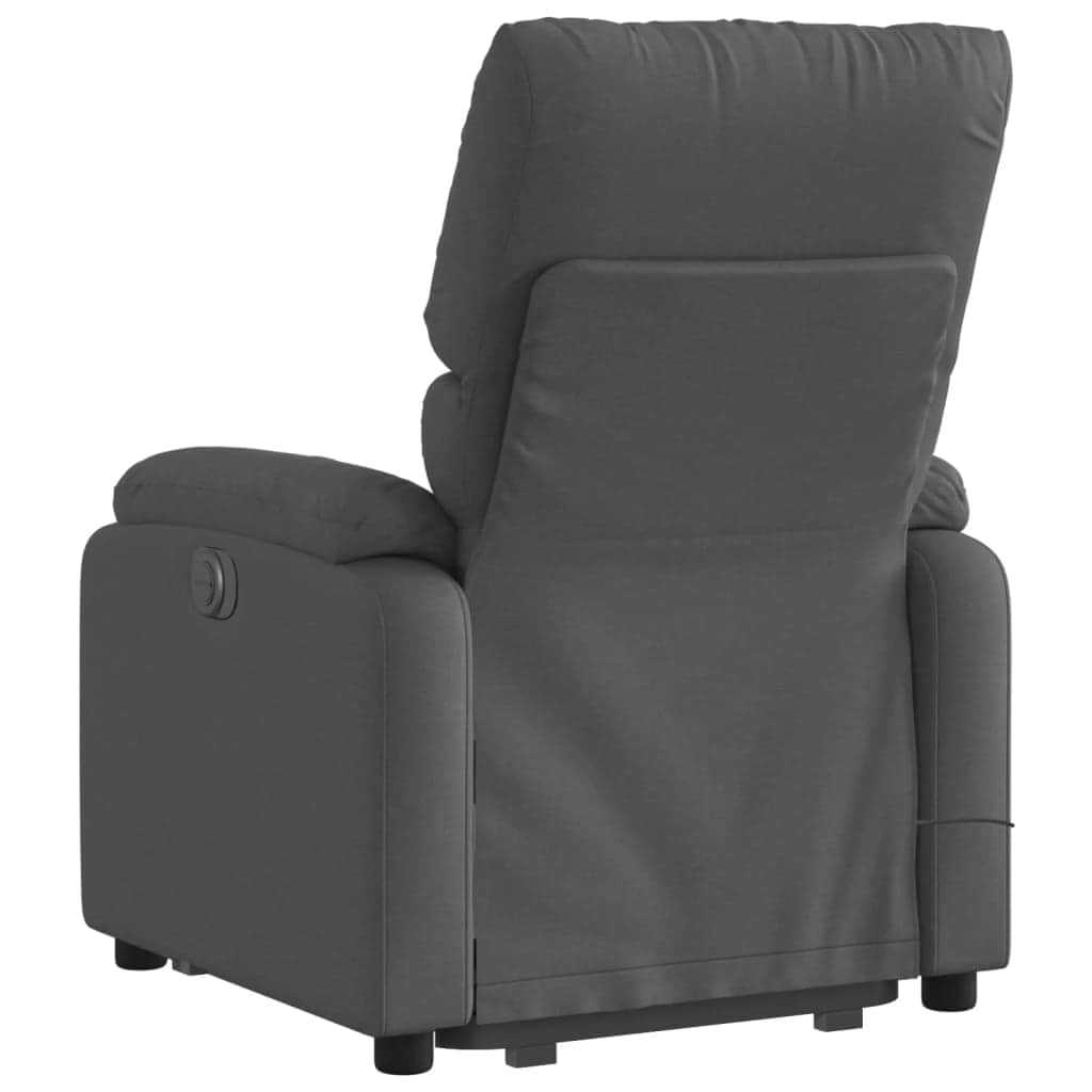 Dark Grey Electric Stand-Up Massage Recliner Chair