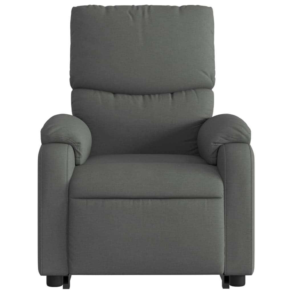 Dark Grey Electric Stand-Up Massage Recliner Chair