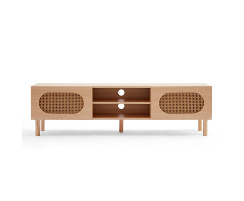 Decorating style 160CM TV Stand in White/Maple