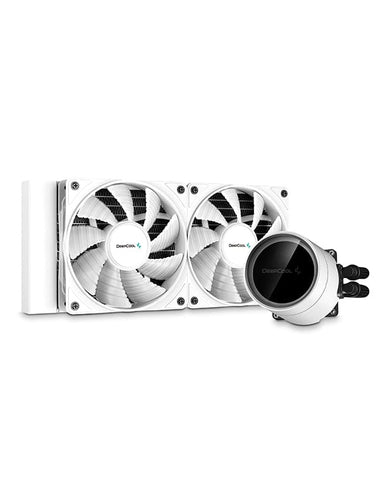 Deepcool Castle 240EX A-RGB White CPU Liquid Cooler Intel LGA