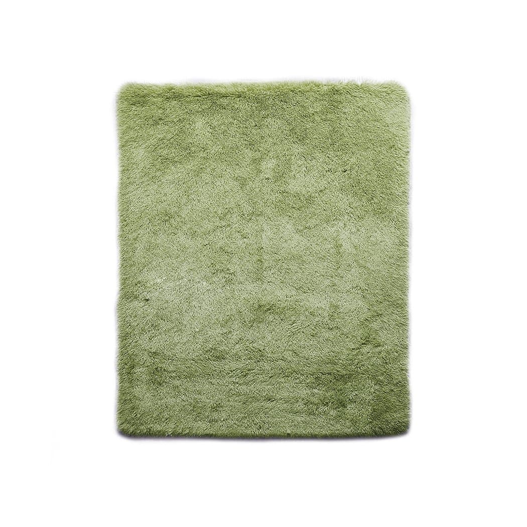 living room Designer Soft Shag Shaggy Floor Confetti Rug Carpet Home Decor 80x120cm Green