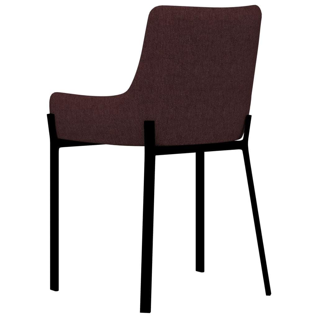 Dining Chairs 2 pcs Wine Fabric