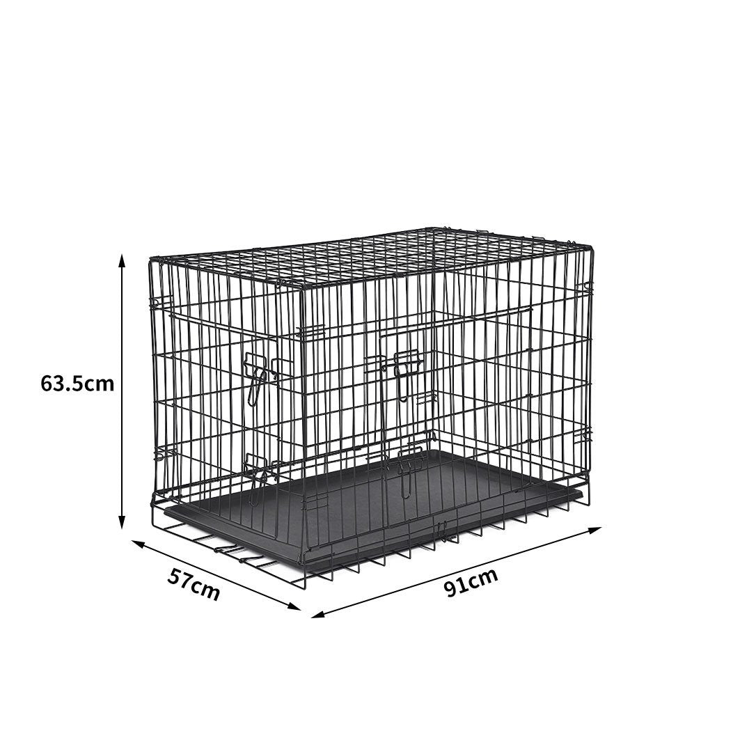 Pet Products Double door Pet Dog Metal Playpen 36"