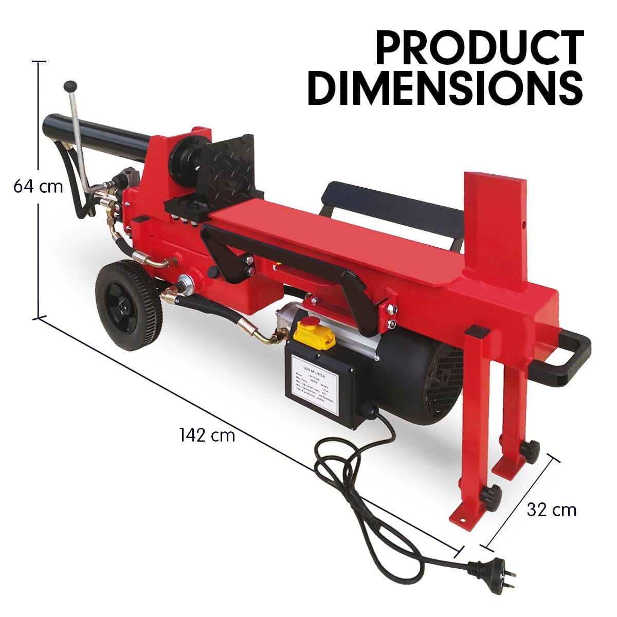 Electric 12 Ton Log Splitter