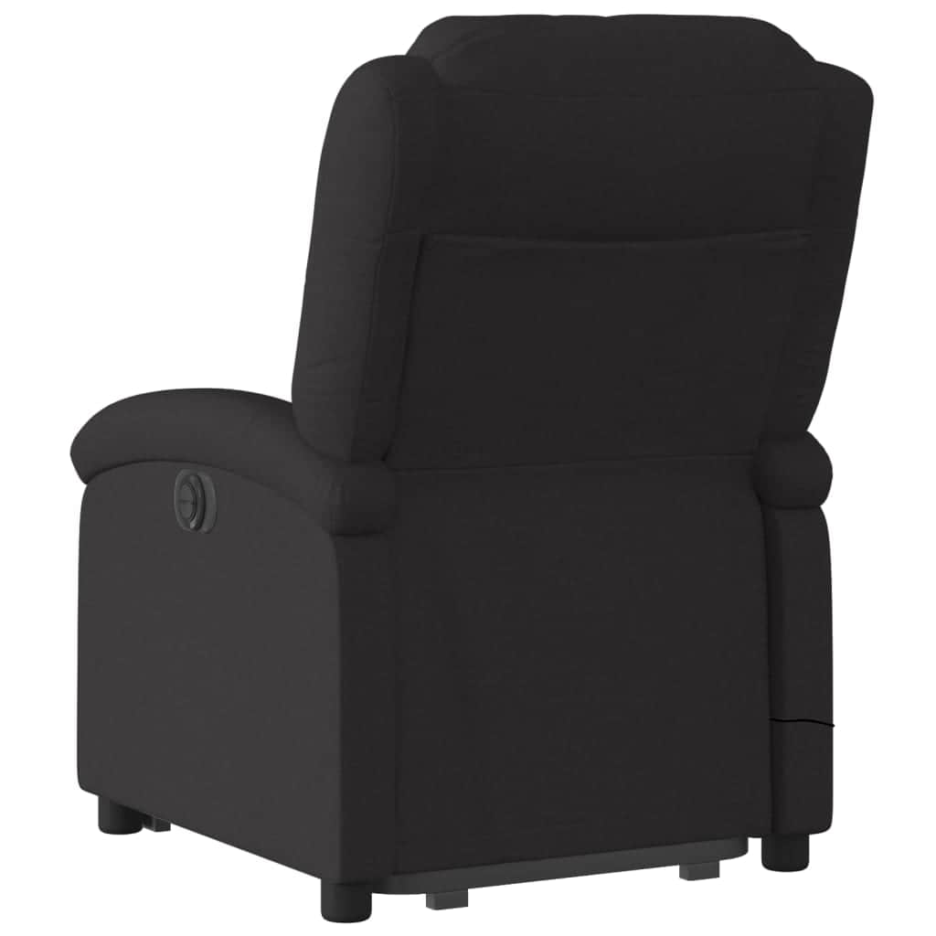 Electric Stand up Massage Recliner Chair Black