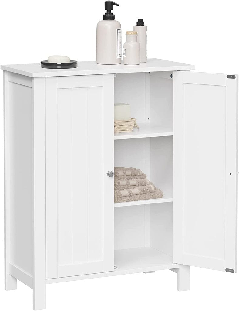 Floor Cabinet with 2 Doors White BCB60W