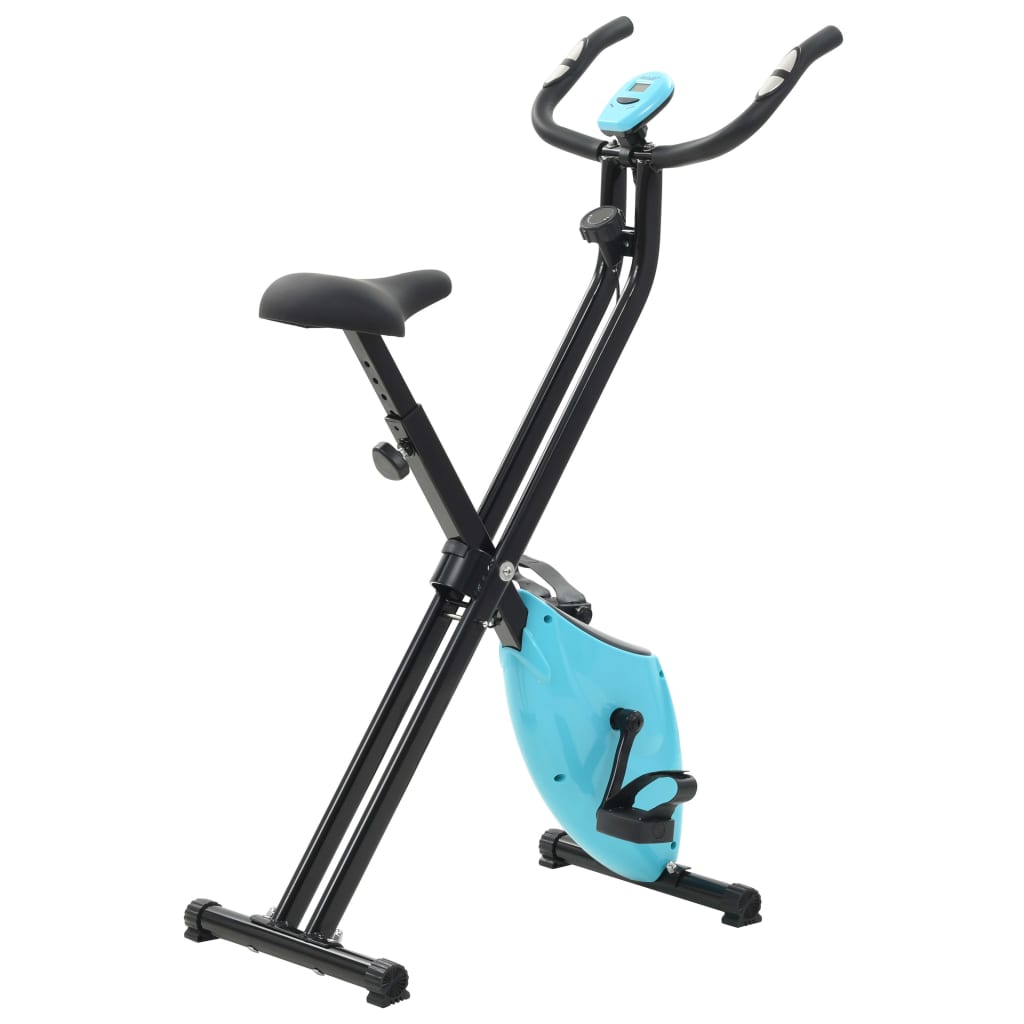 Folding Magnetic Exercise Bike Xbike 2.5 kg Black Blue