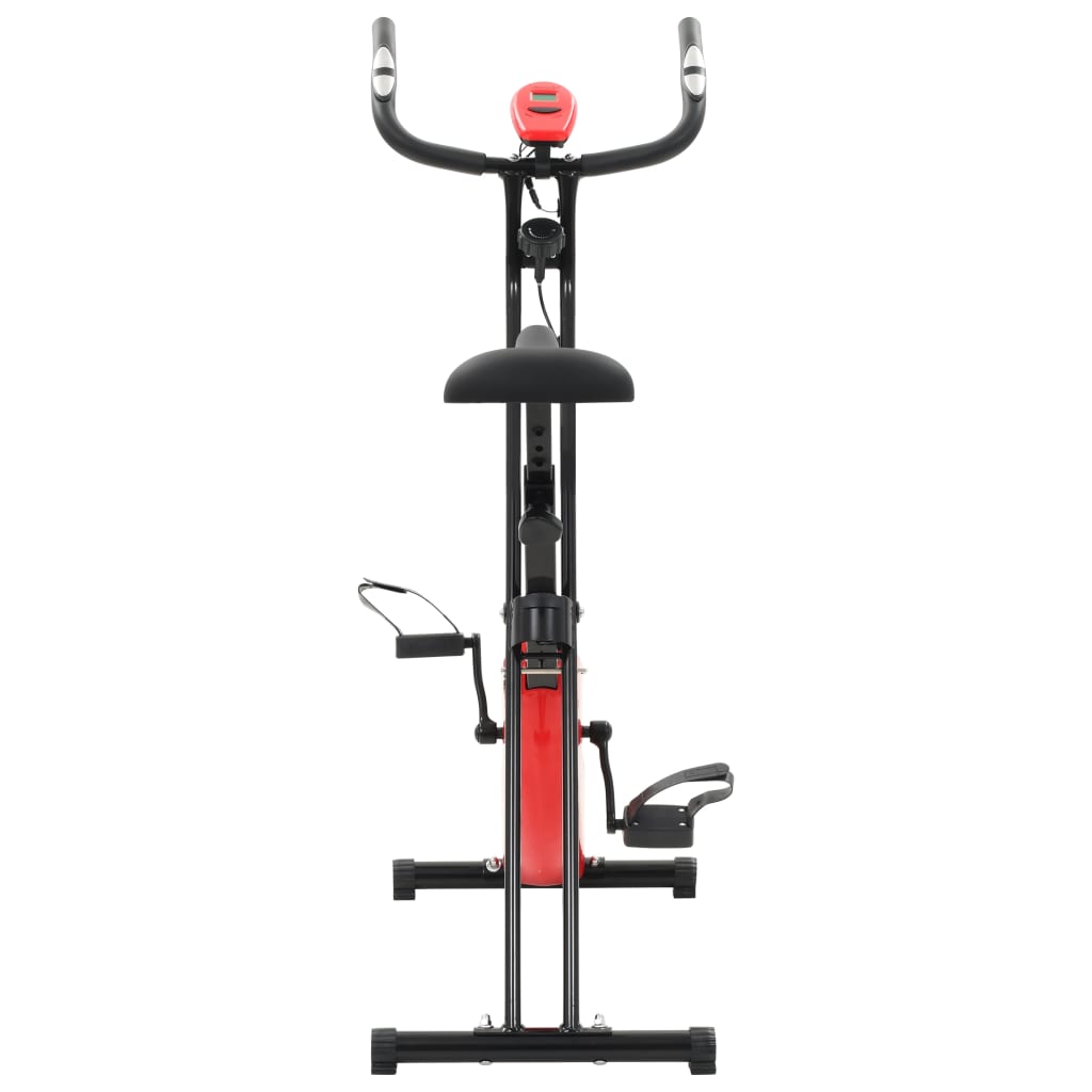 Folding Magnetic Exercise Bike Xbike 2.5 kg Black Red