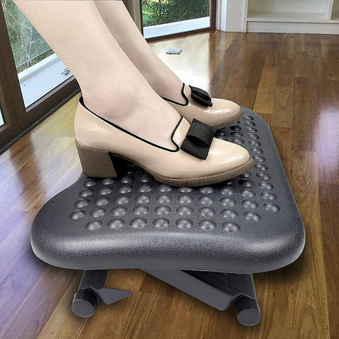 Under Desk Footrest Leg Rest Ergonomic Plastic