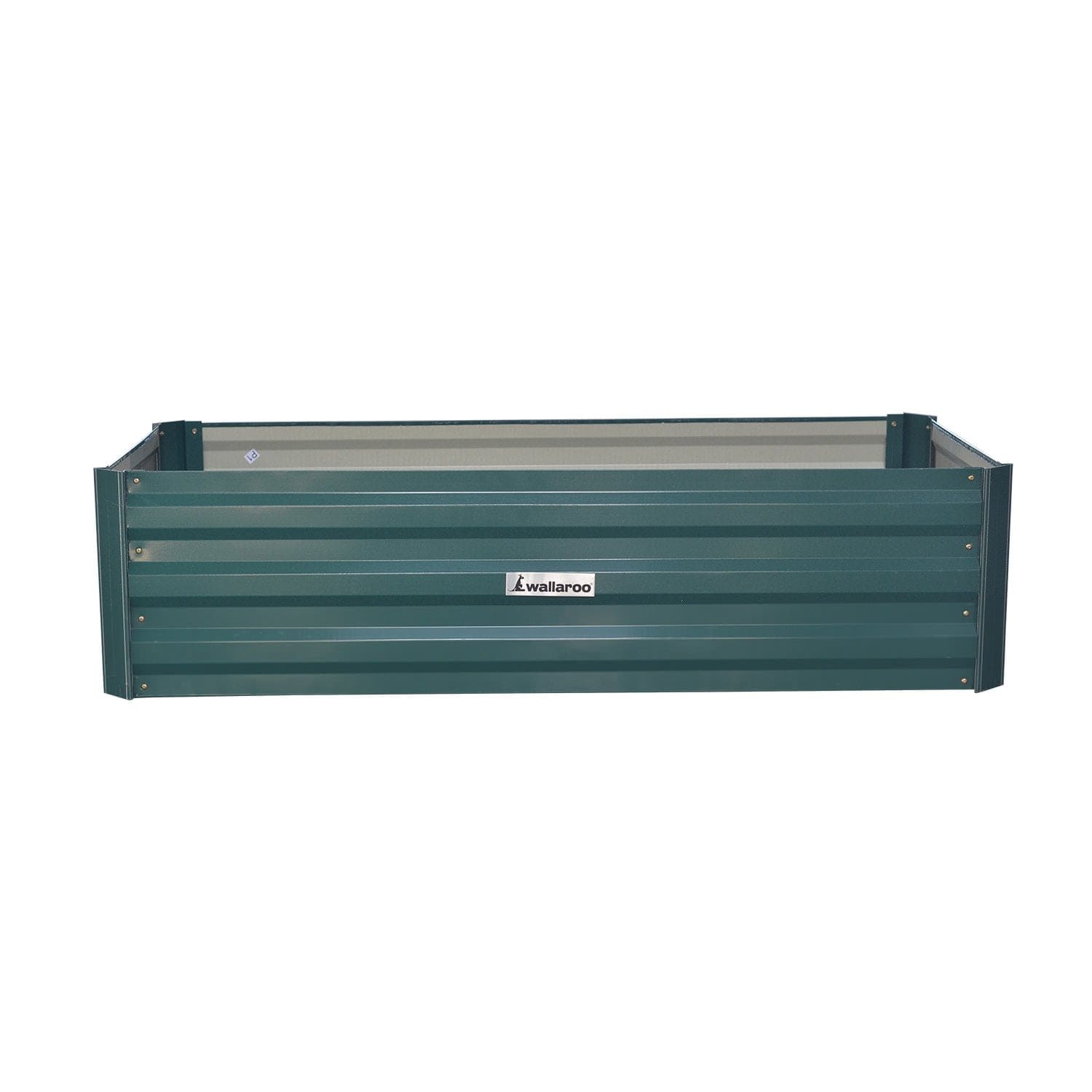 Garden Bed 120 x 60 x 30cm Galvanized Steel - Green