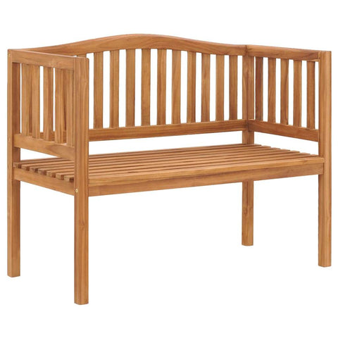 Garden Bench 120 cm Solid Teak Wood