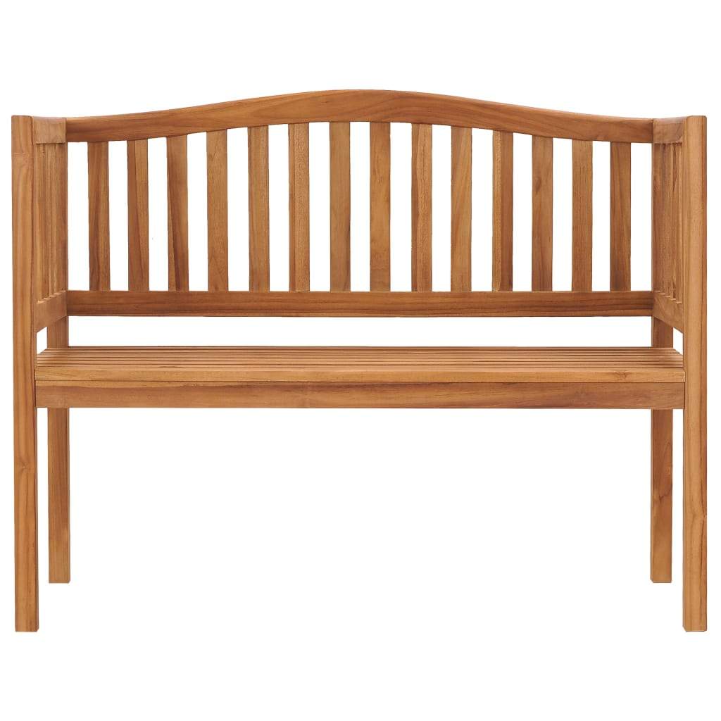 Garden Bench 120 cm Solid Teak Wood