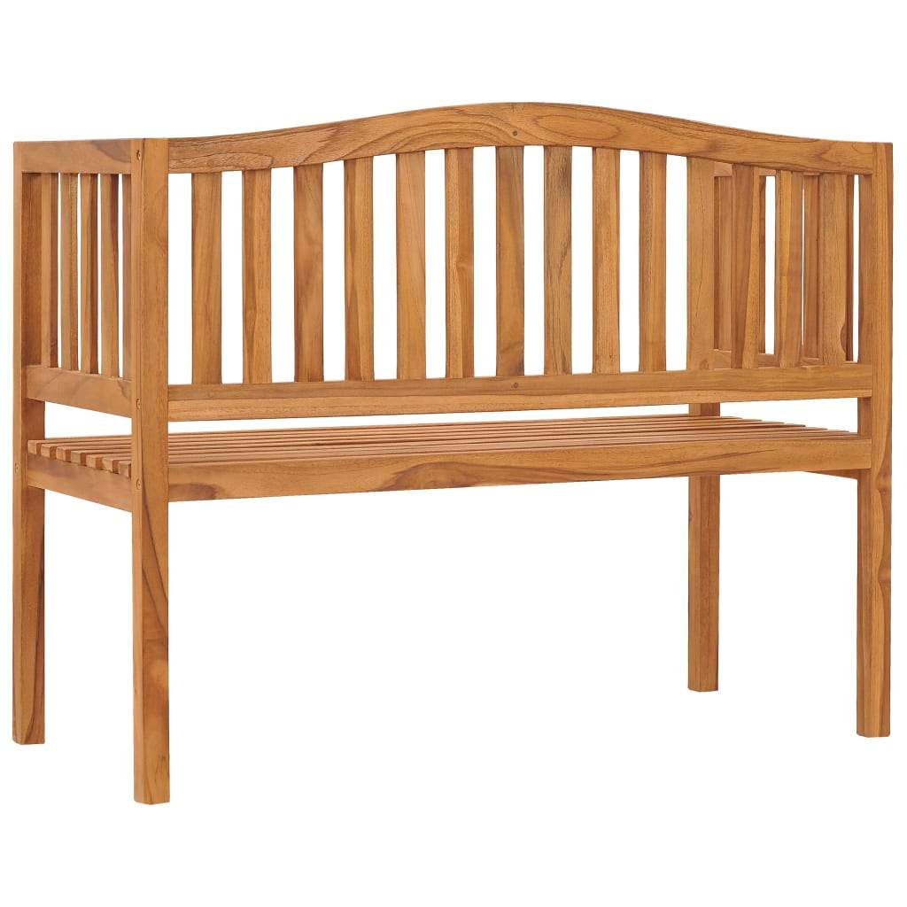 Garden Bench 120 cm Solid Teak Wood