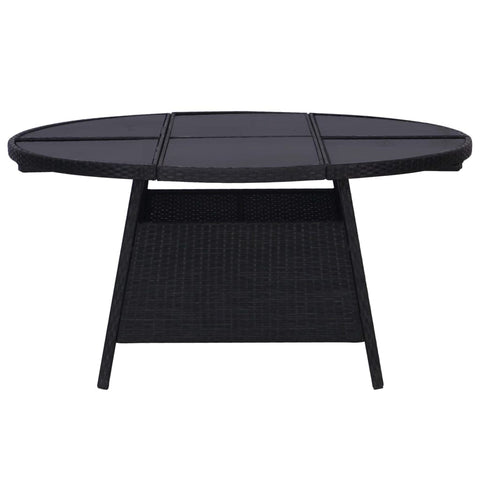 Garden Table  Poly Rattan