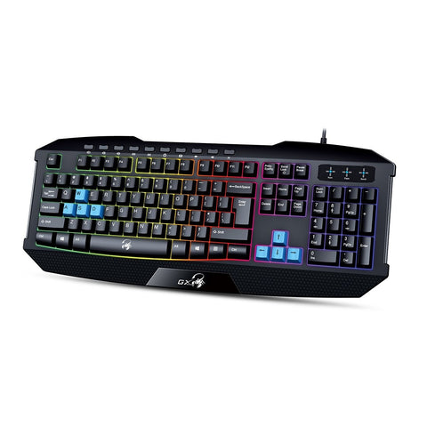 Gaming Keyboard Genius K215 Backlit multimedia USB Gaming keyboard