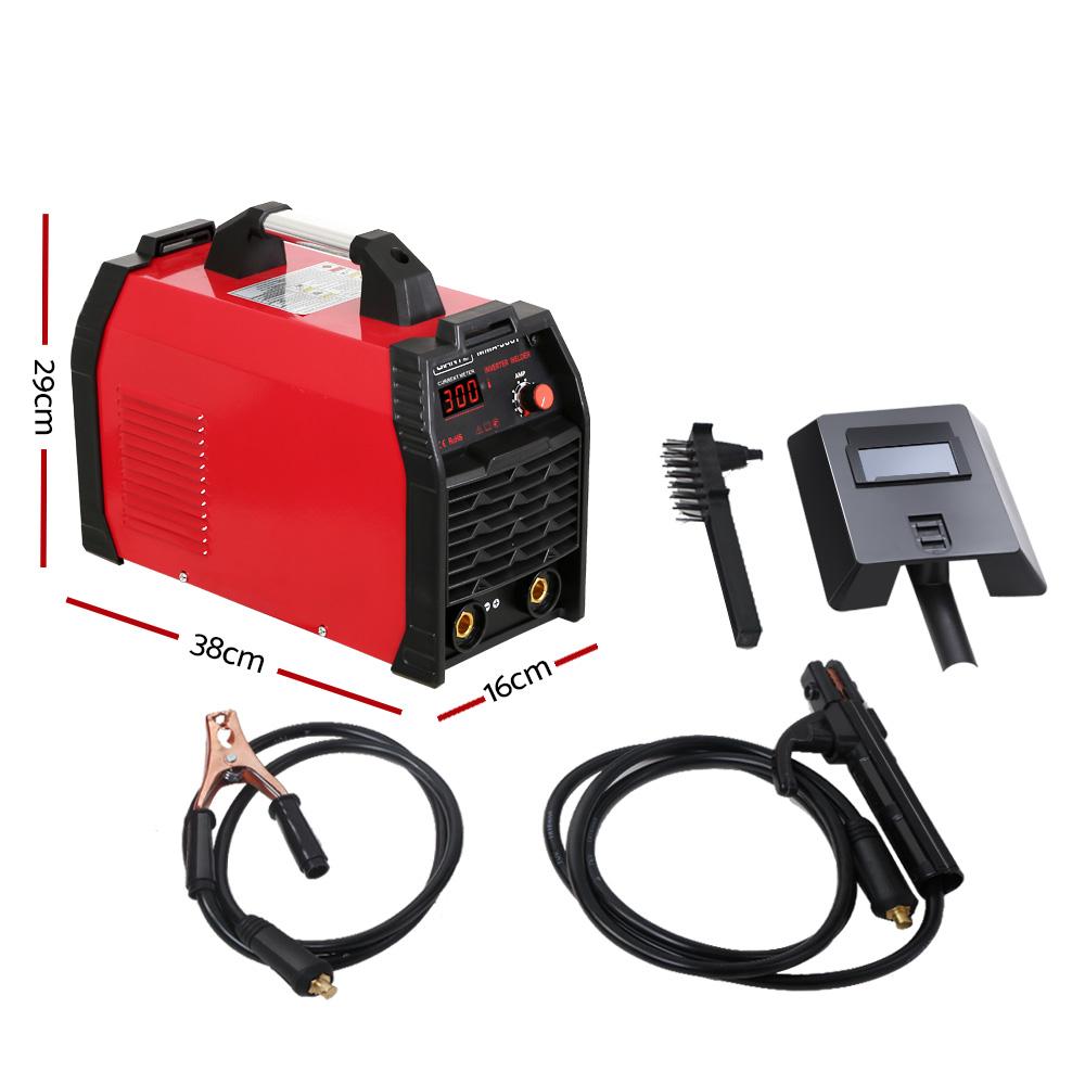 Power Tools Giantz Inverter Welder Portable MMA Metal Welding 300Amp