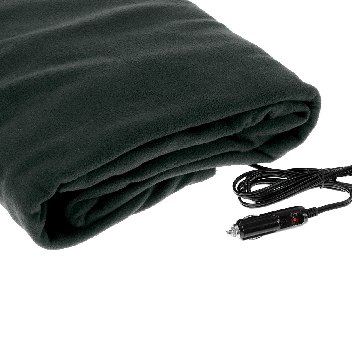 bedding Heated electric car blanket -black