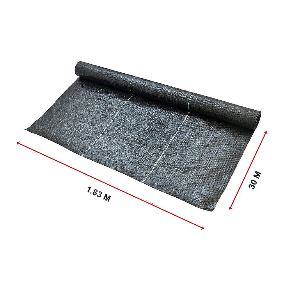 Heavy Duty Weed Control PP Woven Fabric Weed Mat 1.83m x 30m