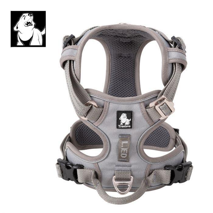 XS High Density NYLON Pull Harness Grey