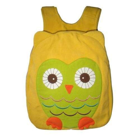 Hootie Owl Back Pack-Yellow