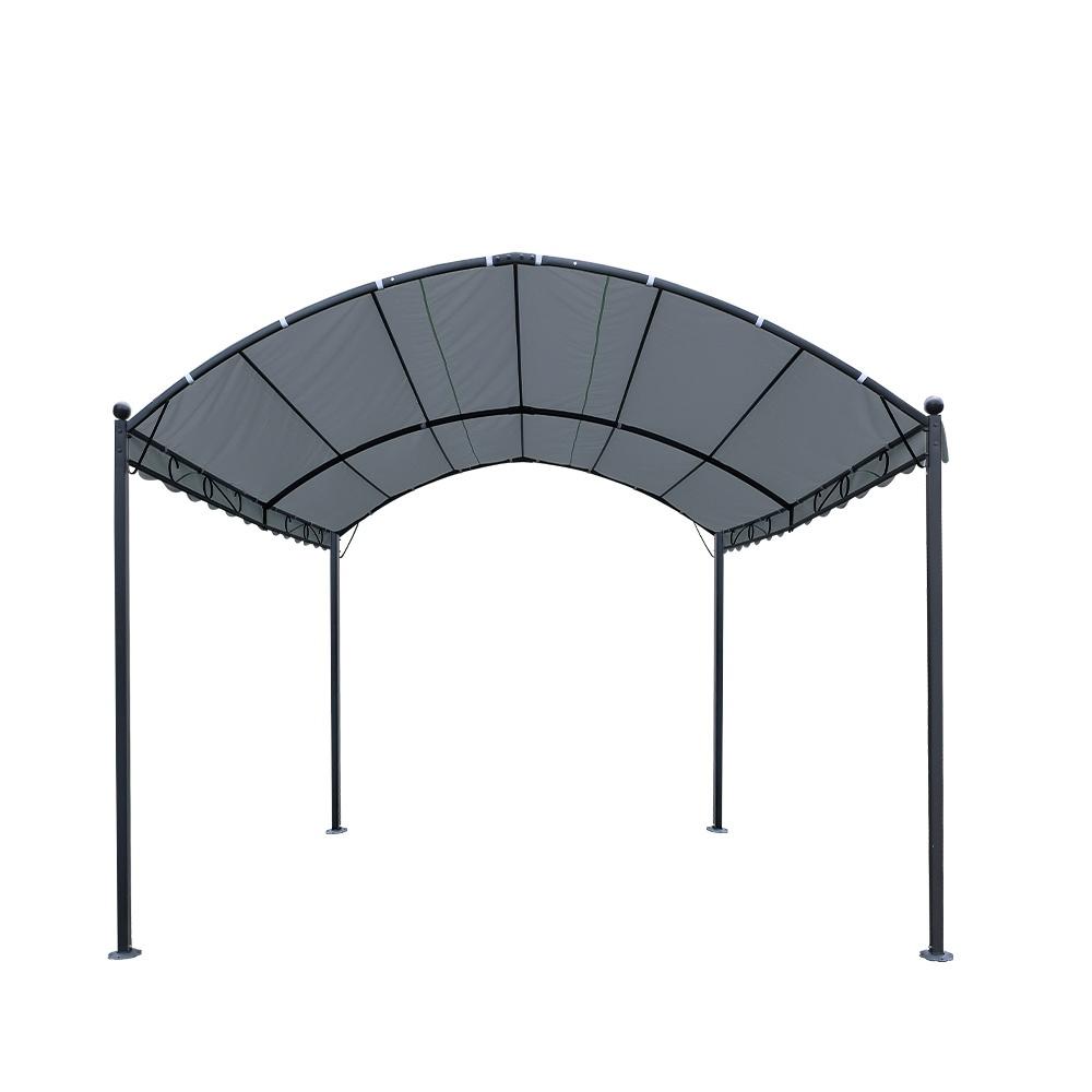 Wedding Accessories Instahut Gazebo 4x3m Party Marquee Outdoor Wedding Event Tent Iron Art Gazebos Grey