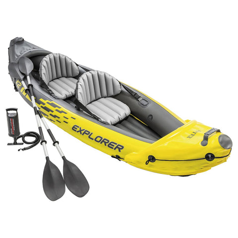 Intex Explorer K2 Inflatable Kayak Canoe 68307NP