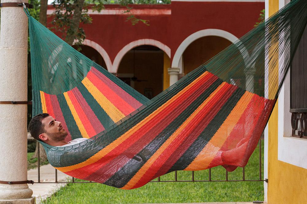 Hammocks Jumbo Size Cotton Hammock in Imperial