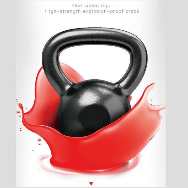 Kettlebells Red/Black 6kg/8Kg/10kg/12kg