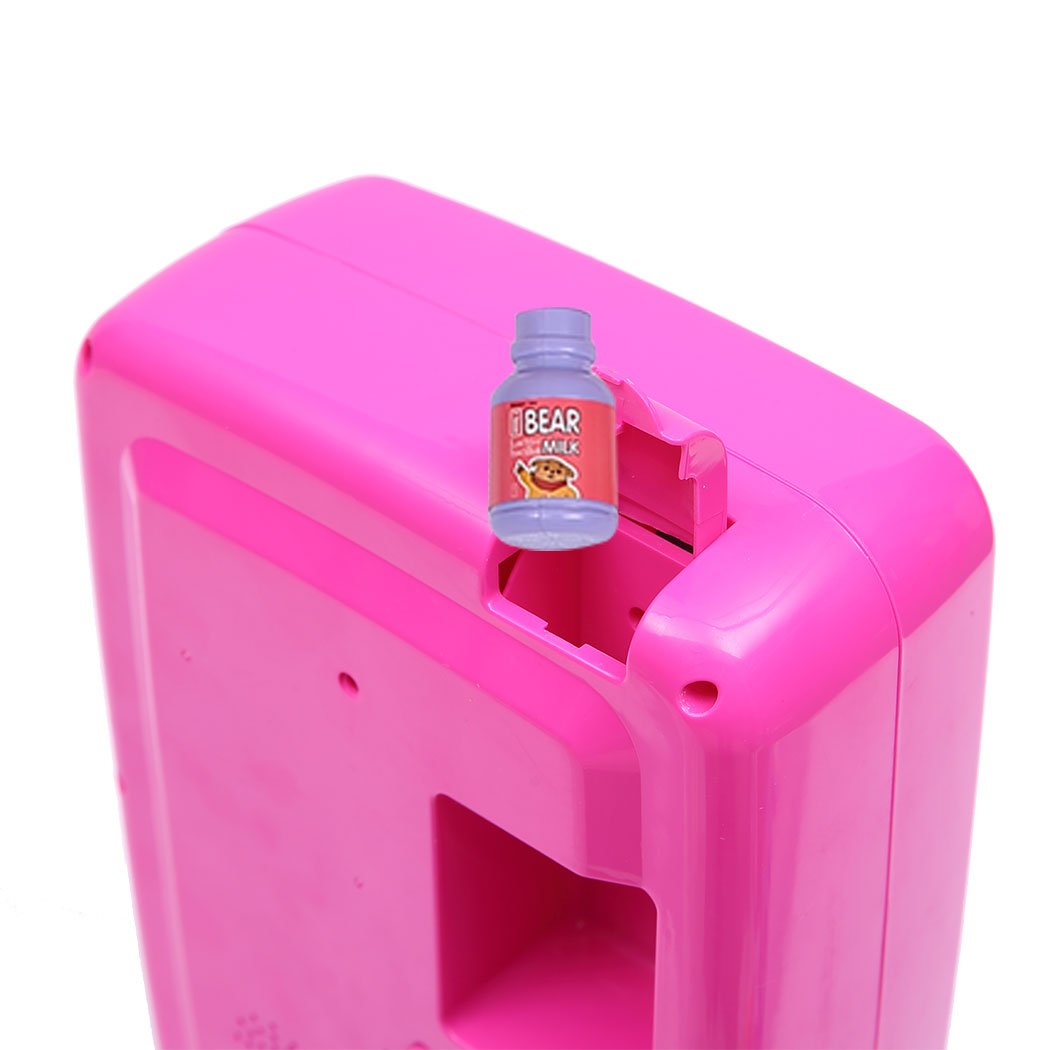 kids products Kids Play Set 2 IN 1 Refrigerator Vending Machine - Pink