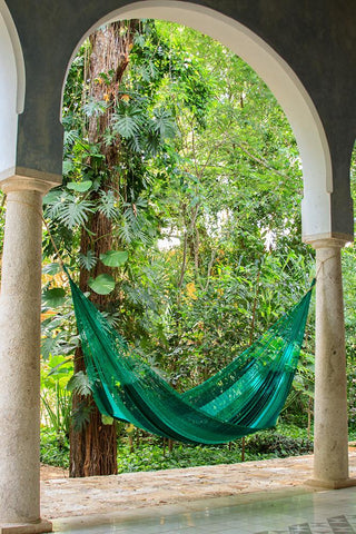 Home & Garden King Nylon Plus Hammock in Fresch Garden