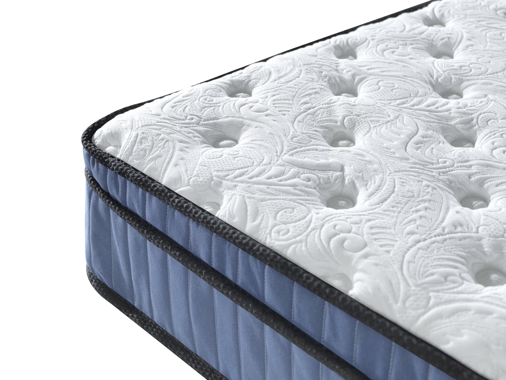 bedding King Single Size 5-Zone Euro Pocket Spring Mattress